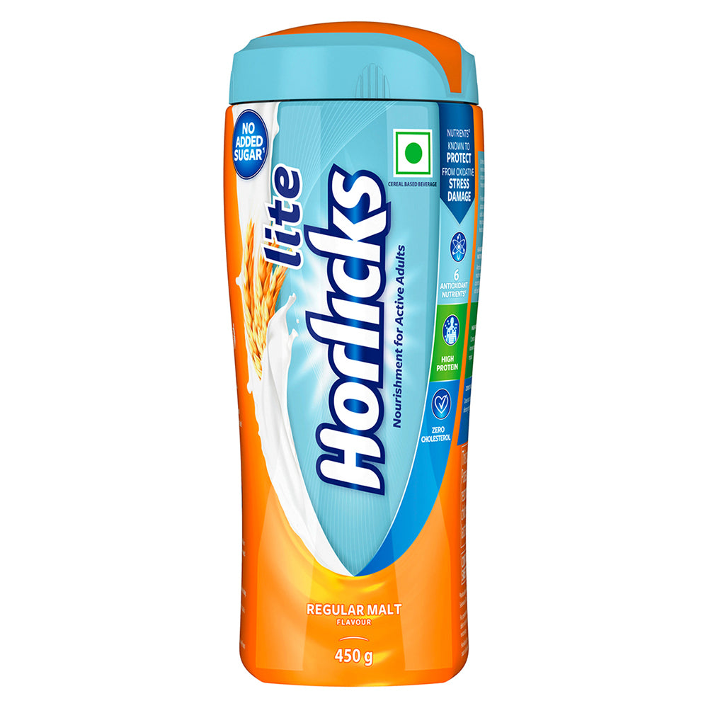 Horlicks Lite Plain Jar 450 gm