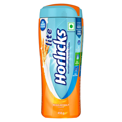 Horlicks Lite Plain Jar 450 g