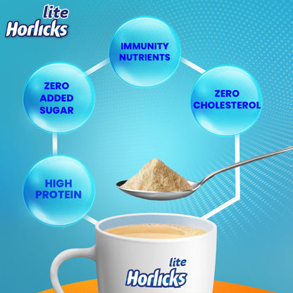 Horlicks Lite Plain Jar 450 g