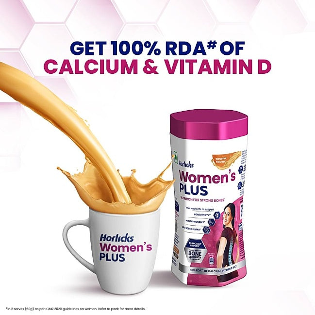 Horlicks Women'S Plus Caramel Jar 400 g