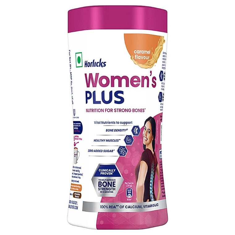 Horlicks Women'S Plus Caramel Jar 400 g