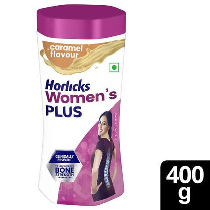 Horlicks Women'S Plus Caramel Jar 400 gm