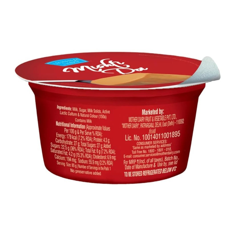 Mother Dairy Mishti Doi Cup 85 g