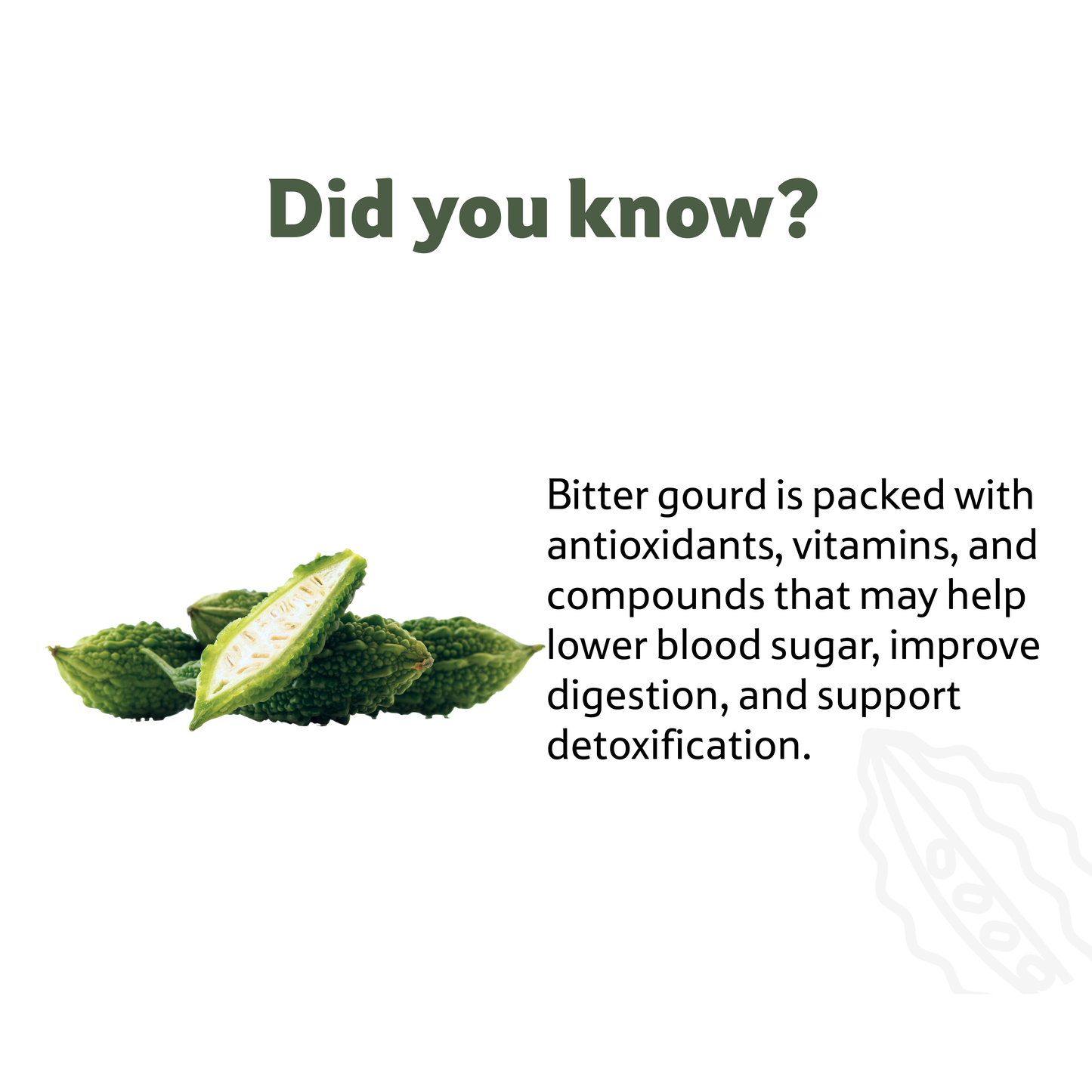 Bitter Gourd Karela Green, 500 g