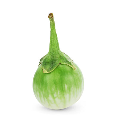 Brinjal Round Green, 1 Kg