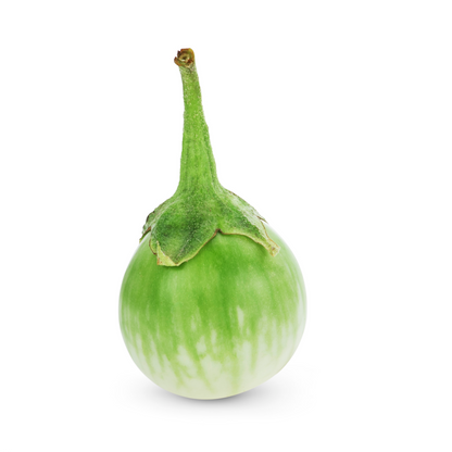 Starfresh Brinjal Round Green ~ 250 gm