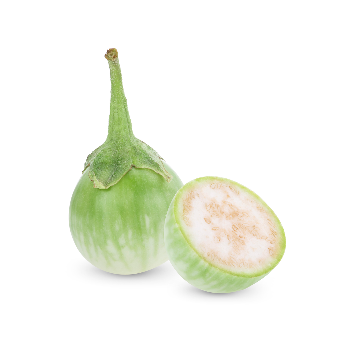 Brinjal Round Green, 250 g