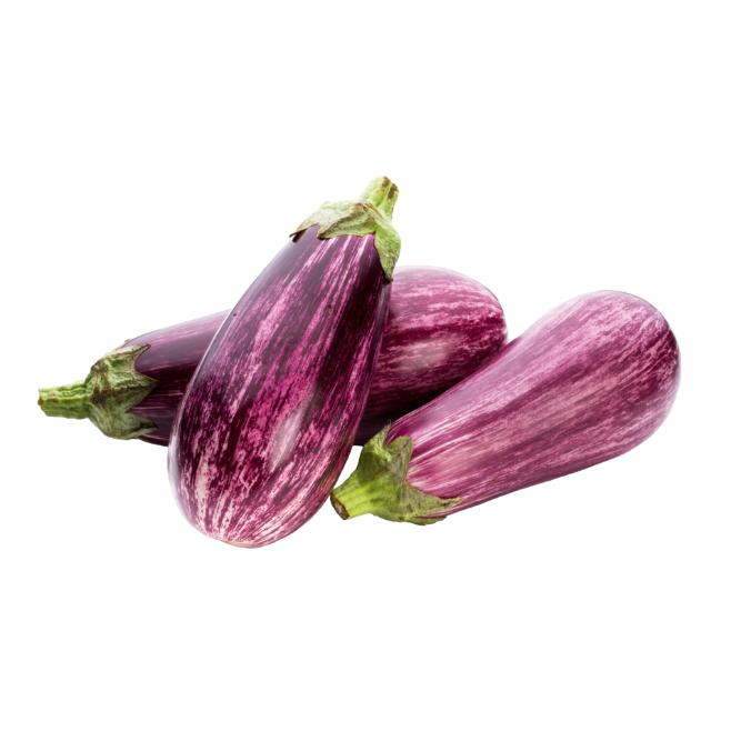 Brinjal White Stripe, 1 Kg
