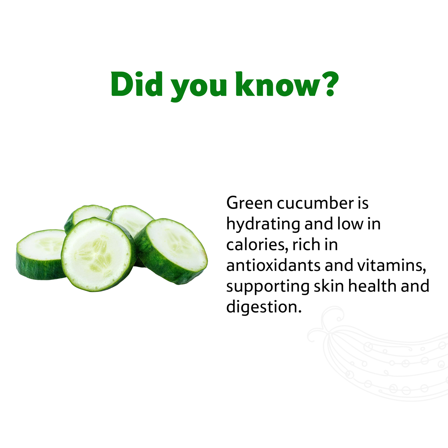 Cucumber Green, 250 g