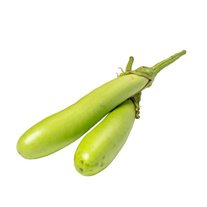 Brinjal Long Green, 1 Kg