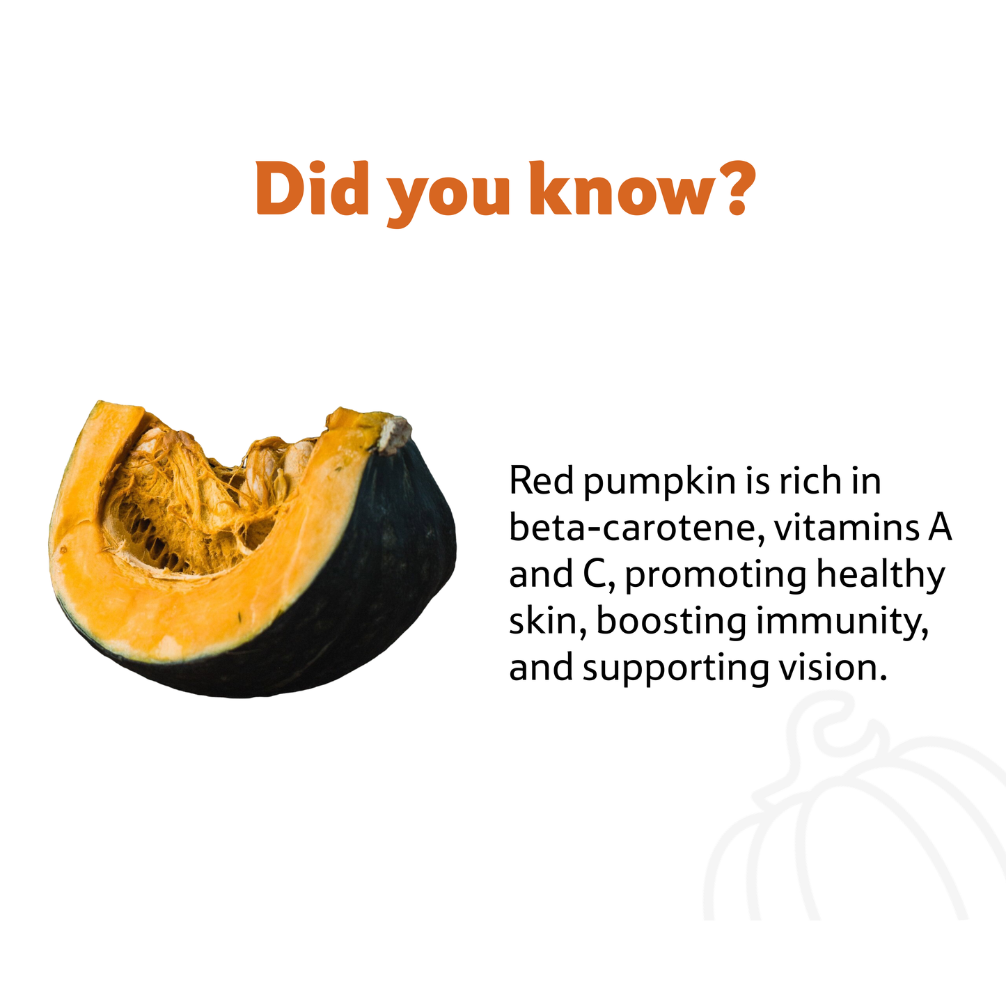 Pumpkin Red, 500 g