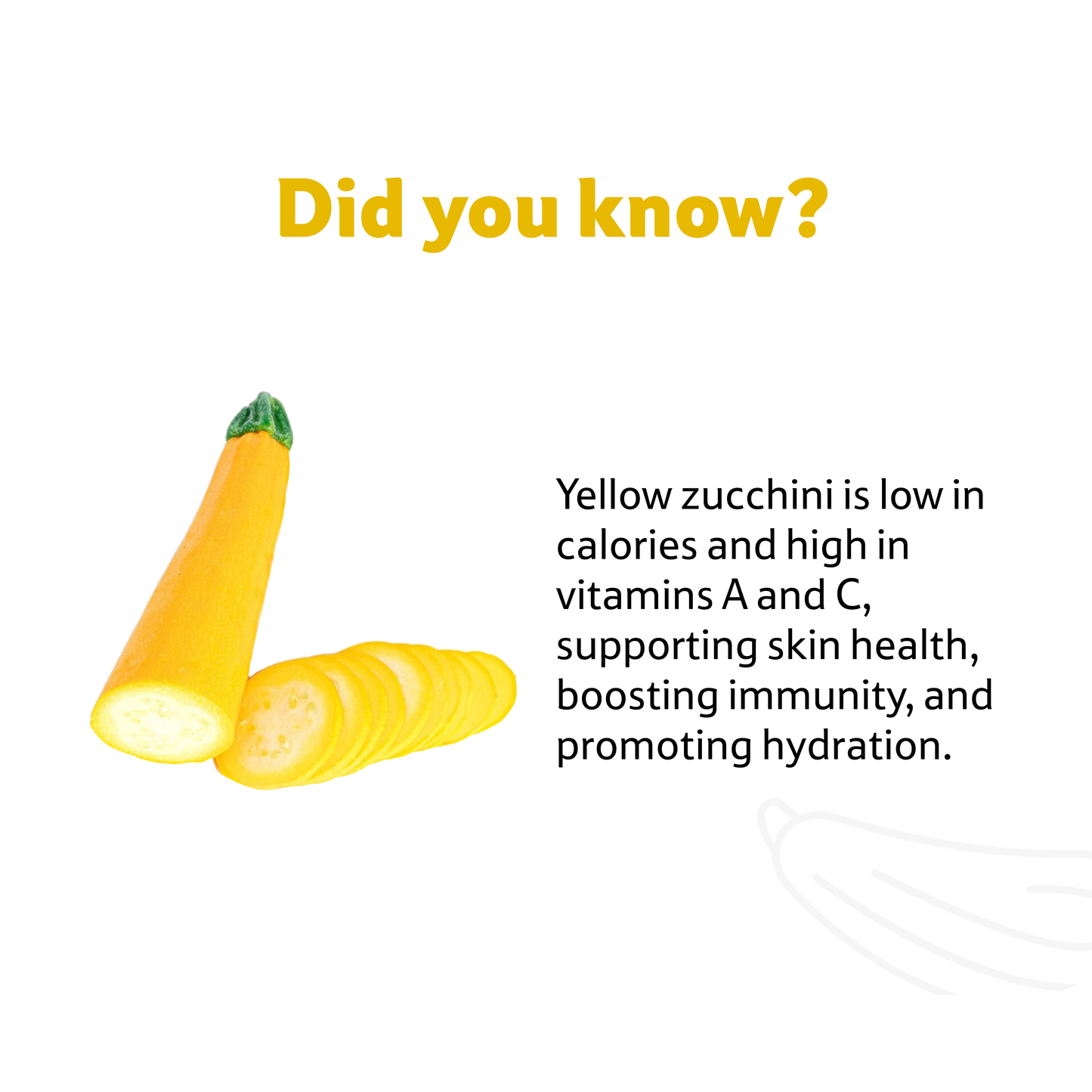 Zucchini Yellow, 500 g