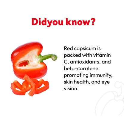 Starfresh Capsicum Red ~ 250 gm