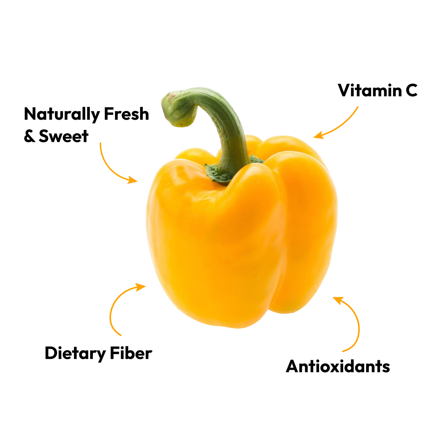 Starfresh Capsicum Yellow ~ about 500 g