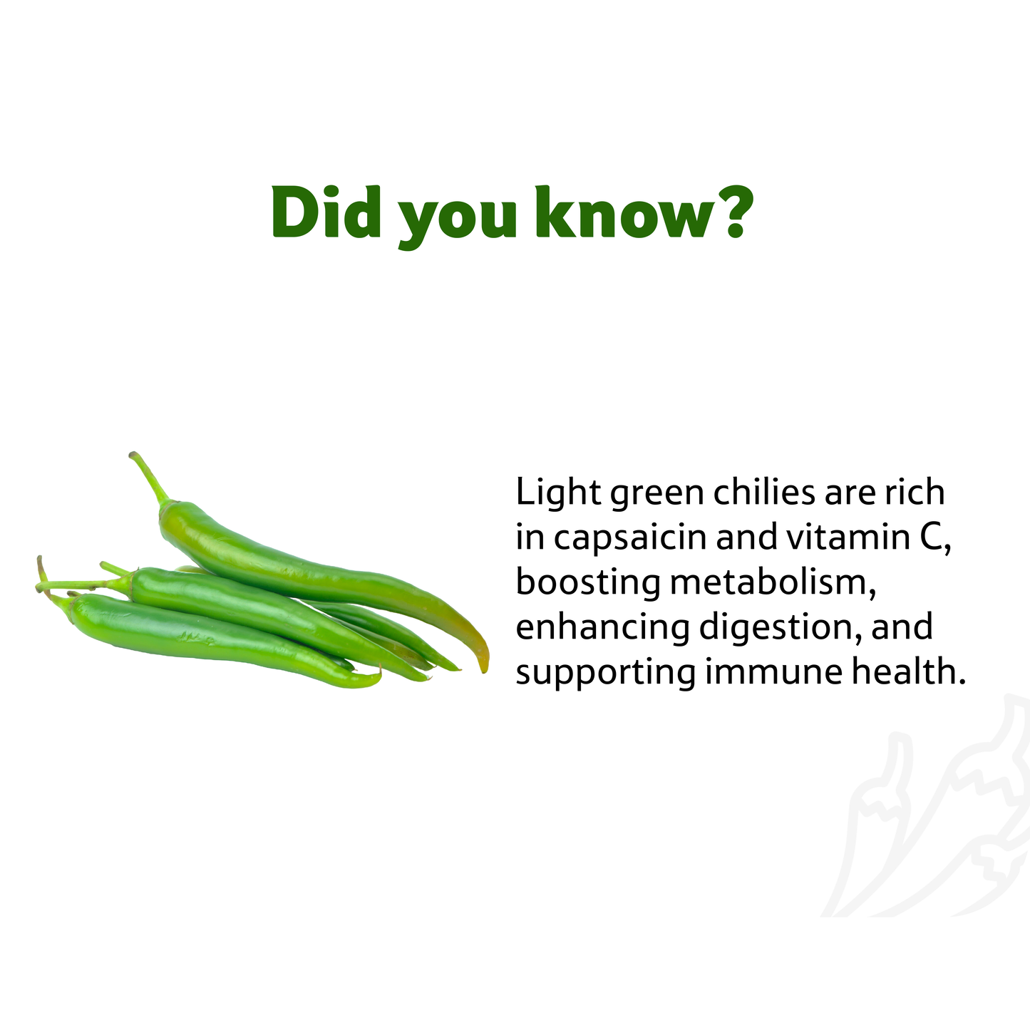 Green Chilli Light, 100 g