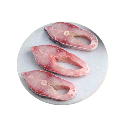 Fresh Water Catla Whole Round Cut, ~1.2–2 Kg