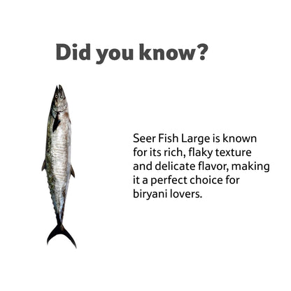 Starfresh Sea Water Seer Large Fillet gross 1.4 kg, fillet 1 kg