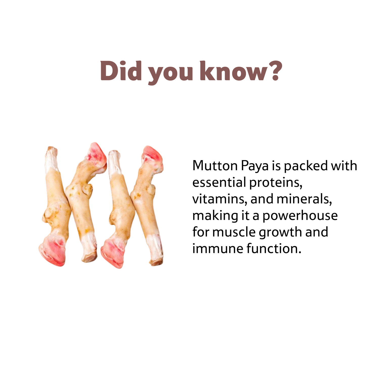 Starfresh Mutton Paya Cut 500 gm