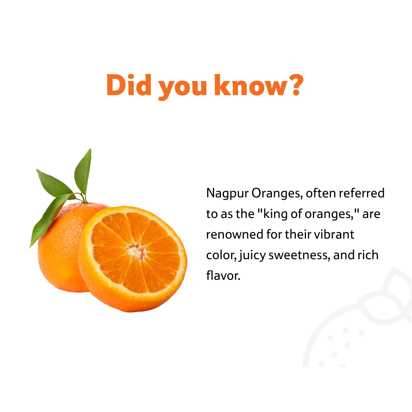 Starfresh Orange Nagpur ~ 940 gm