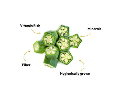 Starfresh Bhindi ( Okra)Prepack ~ 500 gm