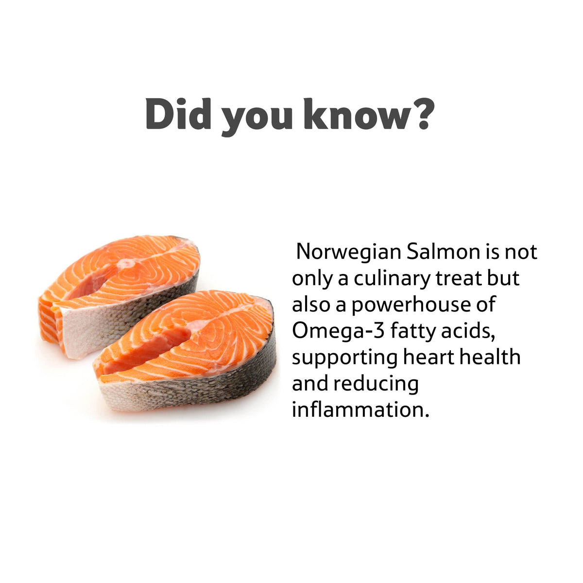 Sea Water Norwegian Salmon Slice Fresh, 250 g