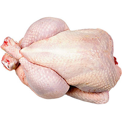 Whole Chicken With Skin, 1 Kg