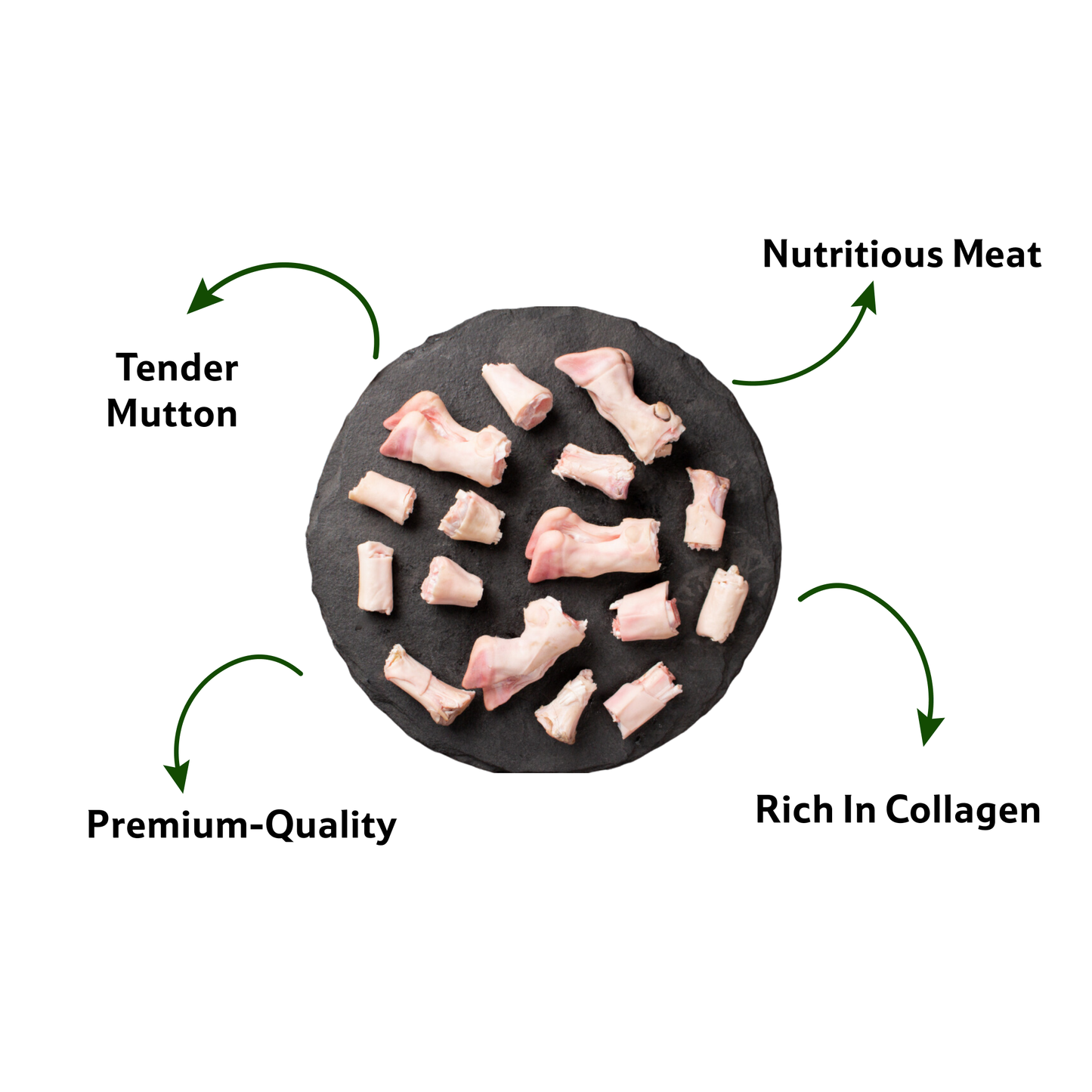 Starfresh Mutton Paya Cut 250 g