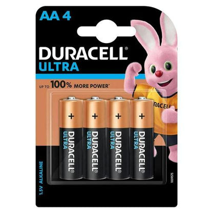 Duracell Aa Batteries 4 pcs