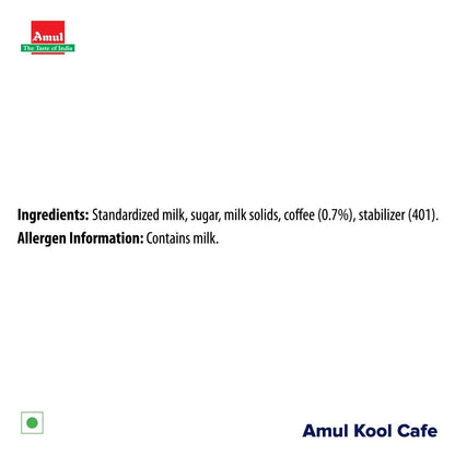 Amul Kool Cafe Flavoured Milk 200 ml