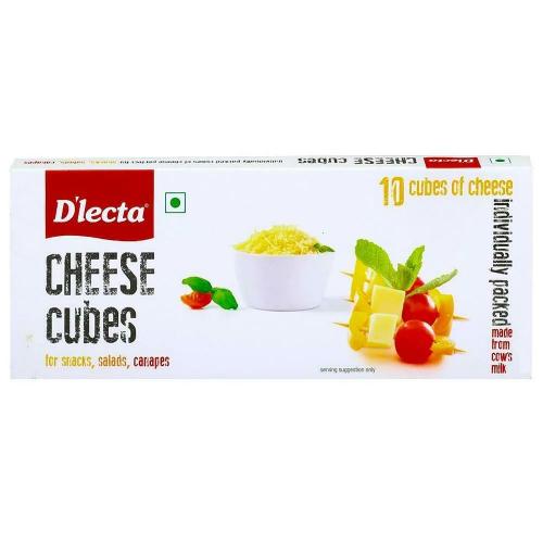 D'Lecta Cheese Cubes 200 Gm
