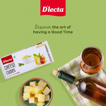 D'Lecta Cheese Cubes 200 g