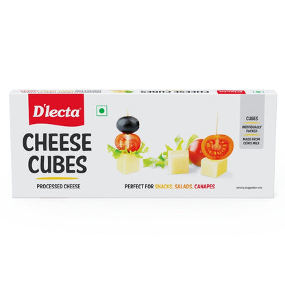 D'Lecta Cheese Cubes 200 g