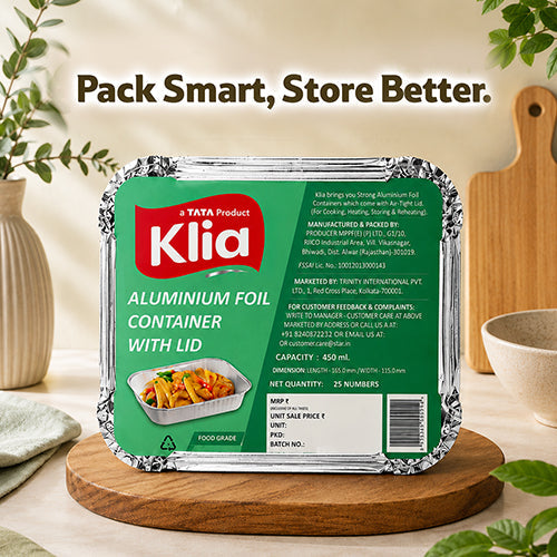 Klia Aluminium Container Small 25 pcs (250 ml)