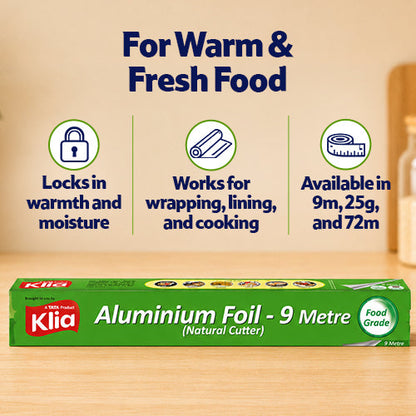 Klia Aluminium Foil 9 mtr