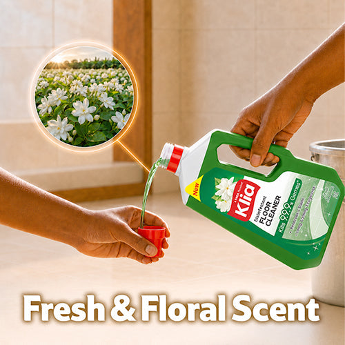 Klia Disinfectant Jasmine Floor Cleaner, 2 L