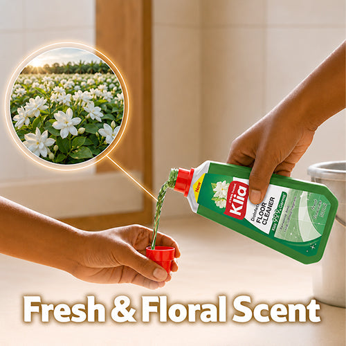 Klia Disinfectant Jasmine Floor Cleaner, 500 ml