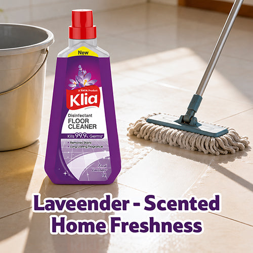 Klia Disinfectant Lavender Floor Cleaner, 1 L