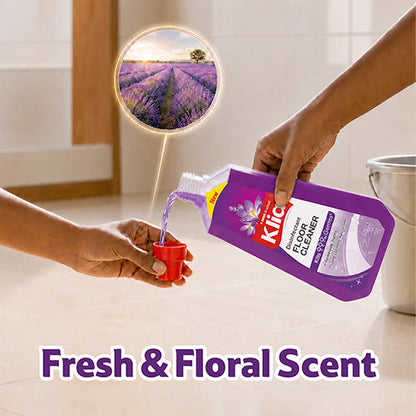 Klia Disinfectant Lavender Floor Cleaner, 1 L