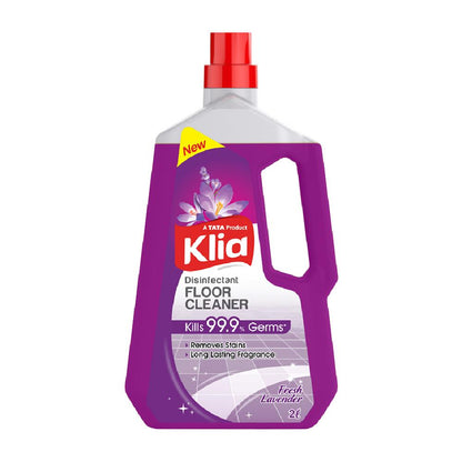 Klia Disinfectant Lavender Floor Cleaner, 2 L