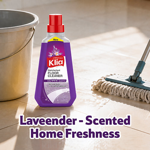 Klia Disinfectant Lavender Floor Cleaner, 500 ml