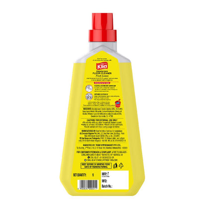 Klia Disinfectant Lemon Floor Cleaner 1 ltr