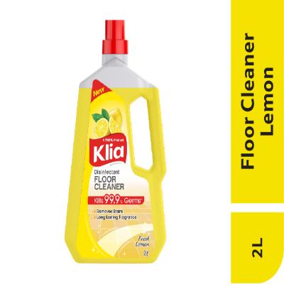 Klia Disinfectant Lemon Floor Cleaner 2 Ltr