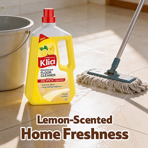 Klia Disinfectant Lemon Floor Cleaner 2 ltr