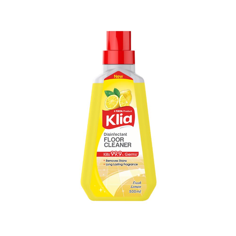Klia Disinfectant Lemon Floor Cleaner, 500 ml