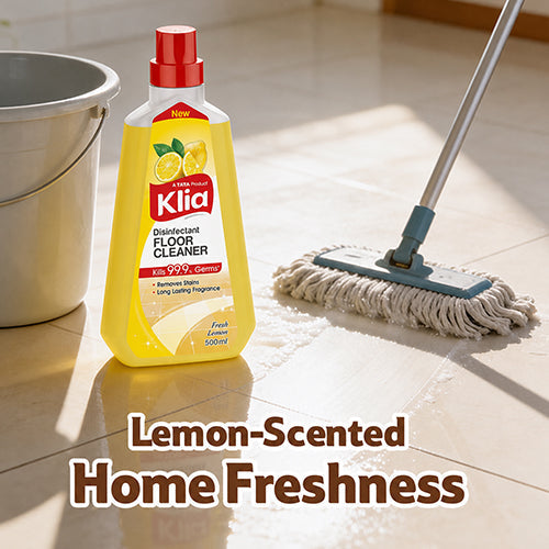 Klia Disinfectant Lemon Floor Cleaner 500 ml