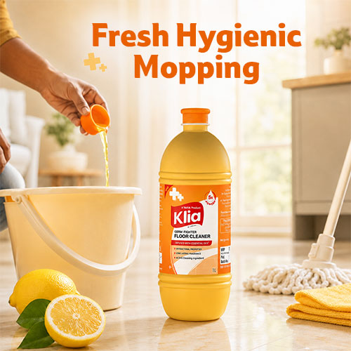 Klia Milky Germ Fighter Floor Cleaner, 1 L