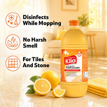 Klia Milky Germ Fighter Floor Cleaner 1 ltr