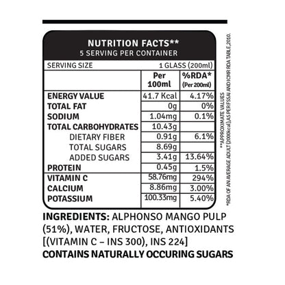 Raw Pressery Mango Juice 1 ltr