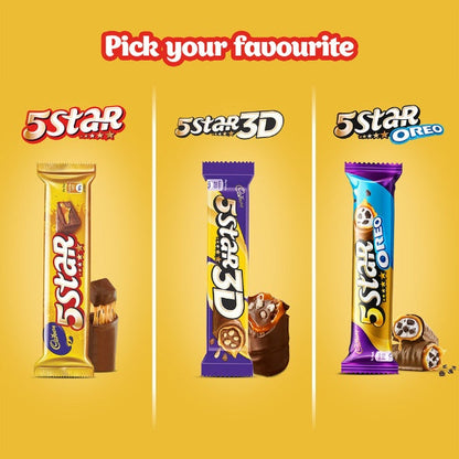 Cadbury 5 Star 3D Chocolate Bar 42 g