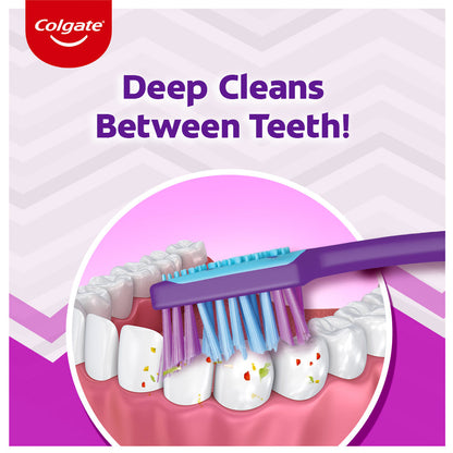 Colgate Zigzag Toothbrush Medium pack of 6